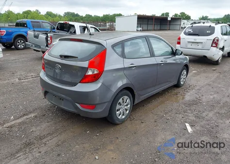 2016 Hyundai Accent Se из США, поврежденный, VIN KMHCT5AE8GU237023